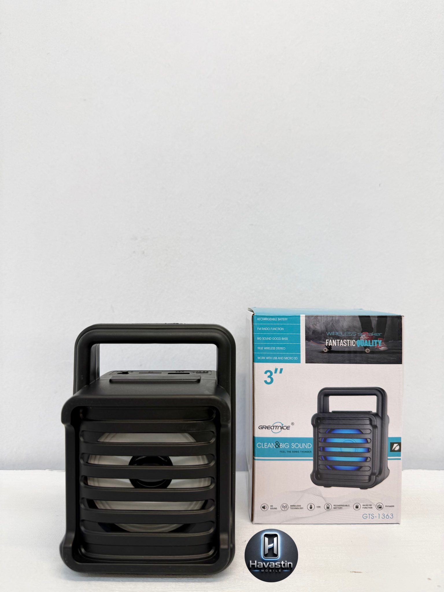 اسپیکر بلوتوثی مدل GTS-1360